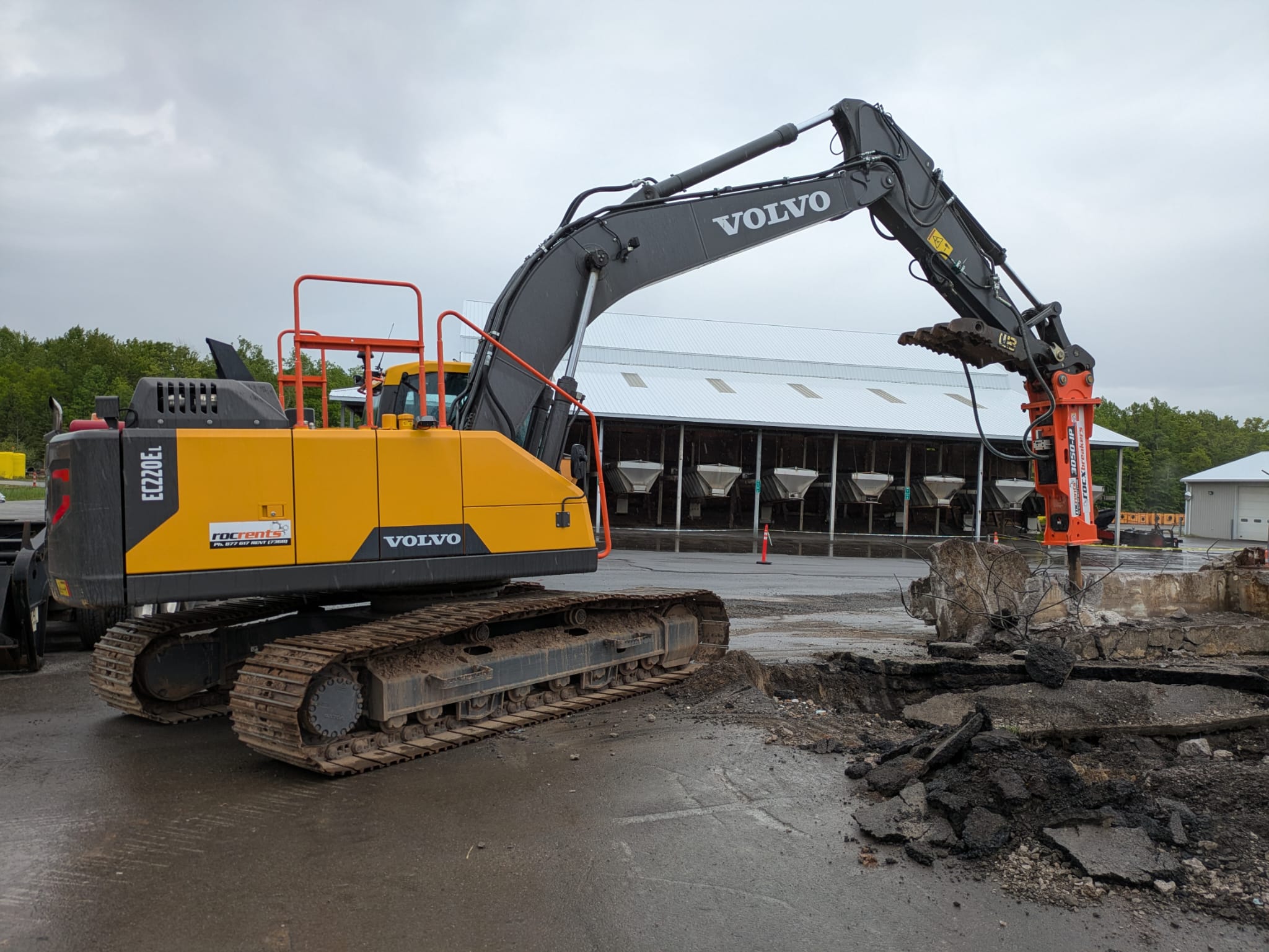 Rocxbreaker concrete demolition breaker guide IMAGE